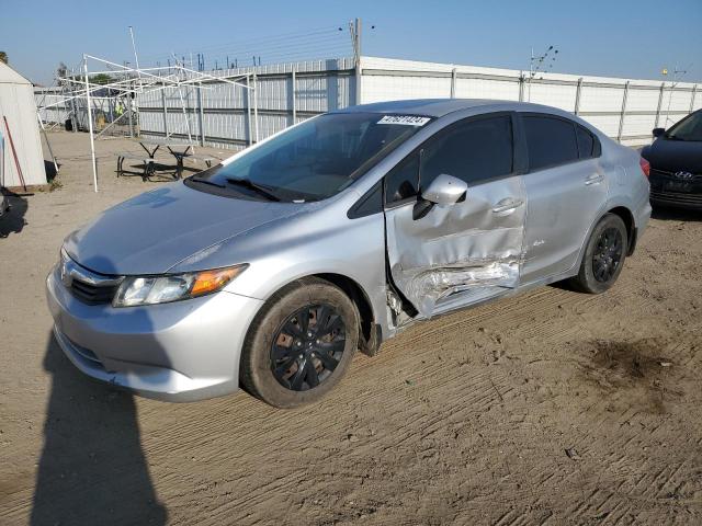 Lot #2411168242 2012 HONDA CIVIC LX salvage car