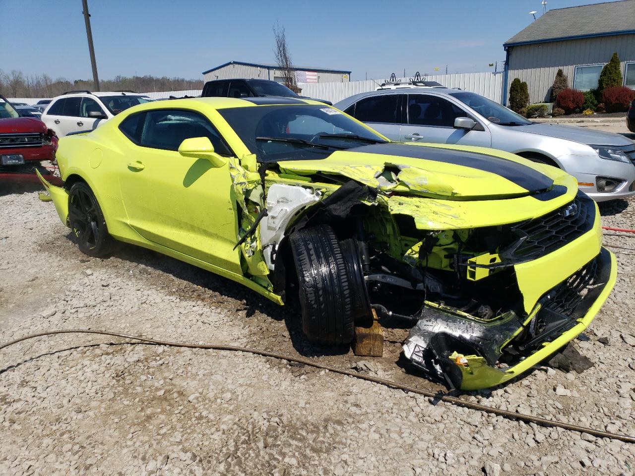 Lot #2809280137 2021 CHEVROLET CAMARO LT