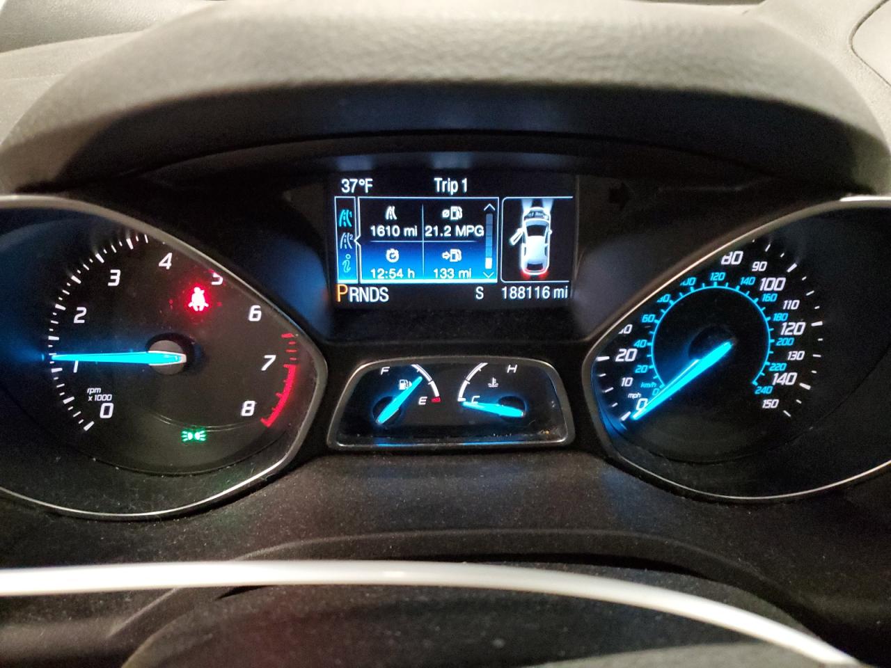 1FMCU9GX3DUA16891 2013 Ford Escape Se