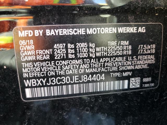 VIN WBXYJ3C30JEJ84404 2018 BMW X2, Sdrive28I no.13