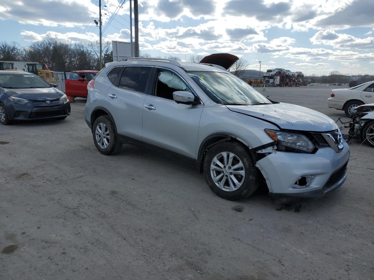 2015 Nissan Rogue S vin: KNMAT2MT4FP580686