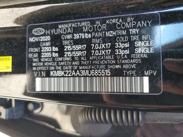 KM8K22AA3MU685515 Hyundai Kona SEL 13