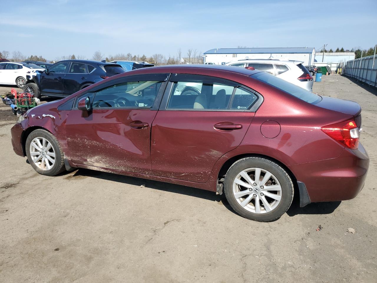 2HGFB2F82CH529979 2012 Honda Civic Ex