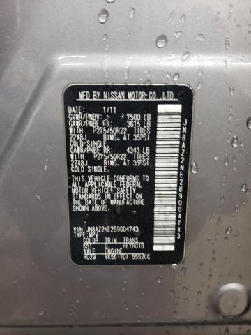 2011 Infiniti Qx56 VIN: JN8AZ2NE2B9004743 Lot: 44880204