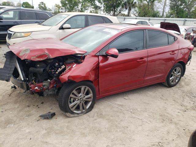 Lot #2494359998 2017 HYUNDAI ELANTRA SE salvage car