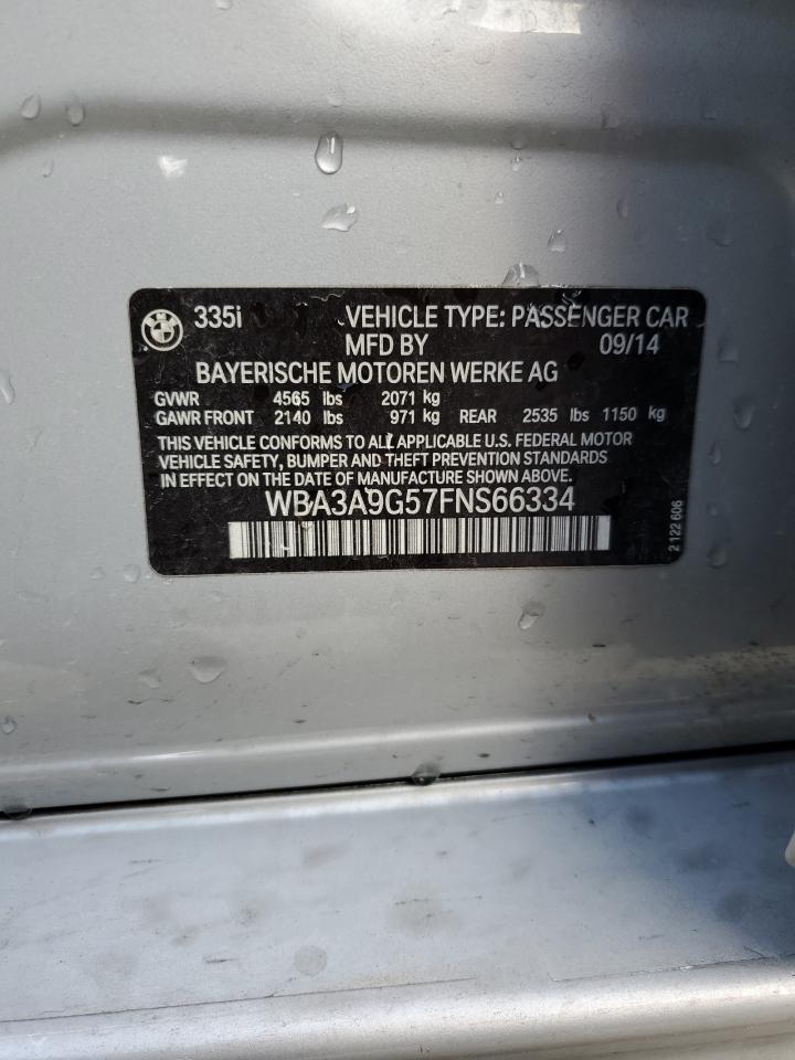 WBA3A9G57FNS66334 2015 BMW 335 I