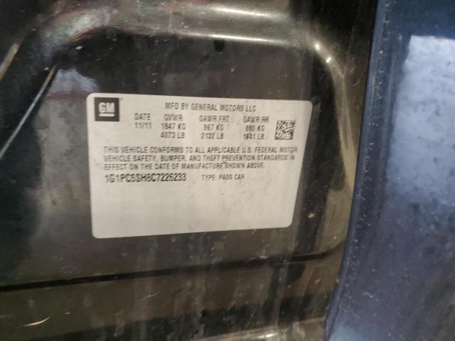 2012 Chevrolet Cruze Ls VIN: 1G1PC5SH8C7226233 Lot: 48275774