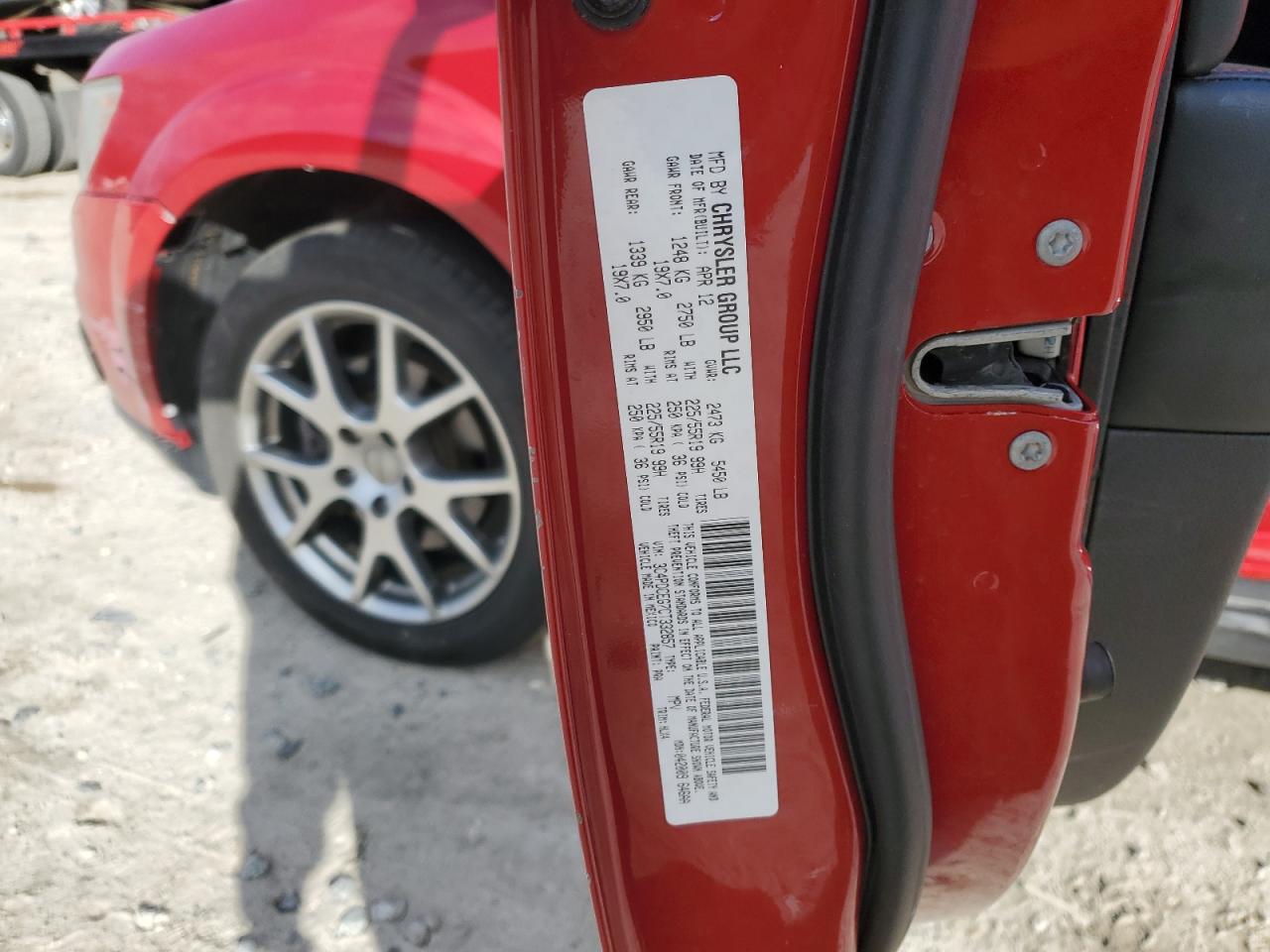 3C4PDCEG7CT332857 2012 Dodge Journey R/T