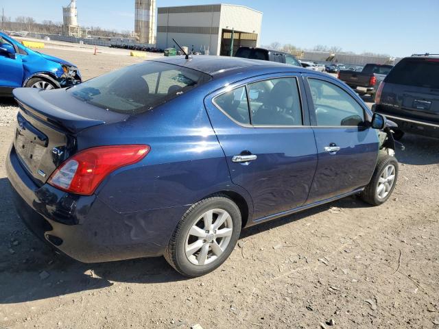 Sedans NISSAN VERSA 2014 Blue