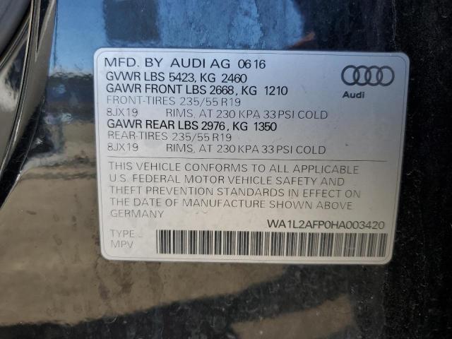 VIN WA1L2AFP0HA003420 2017 Audi Q5, Premium Plus no.12