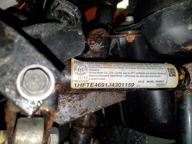 2018 HONDA TRX500 FA 1HFTE4691J4301159