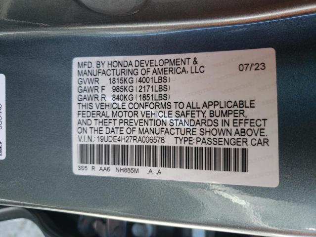 2024 ACURA INTEGRA 19UDE4H27RA006578