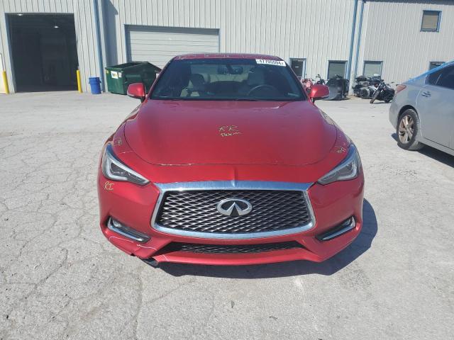 2017 Infiniti Q60 Red Sport 400 VIN: JN1FV7EL6HM701365 Lot: 47705594