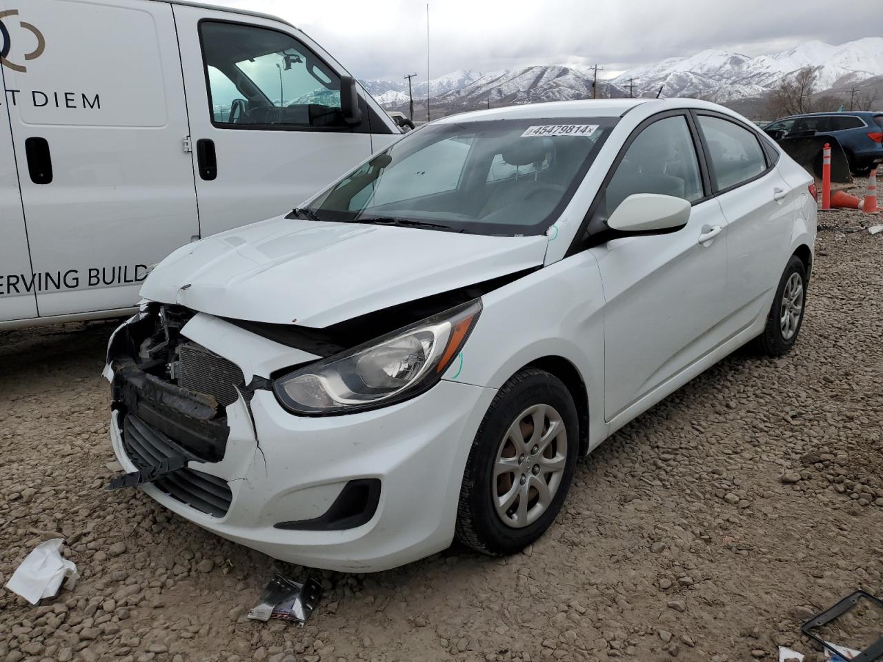 KMHCT4AE7EU646332 2014 Hyundai Accent Gls