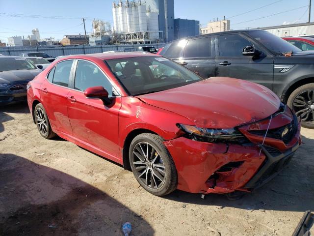 VIN 4T1G11BK9NU070205 2022 Toyota Camry, SE no.4