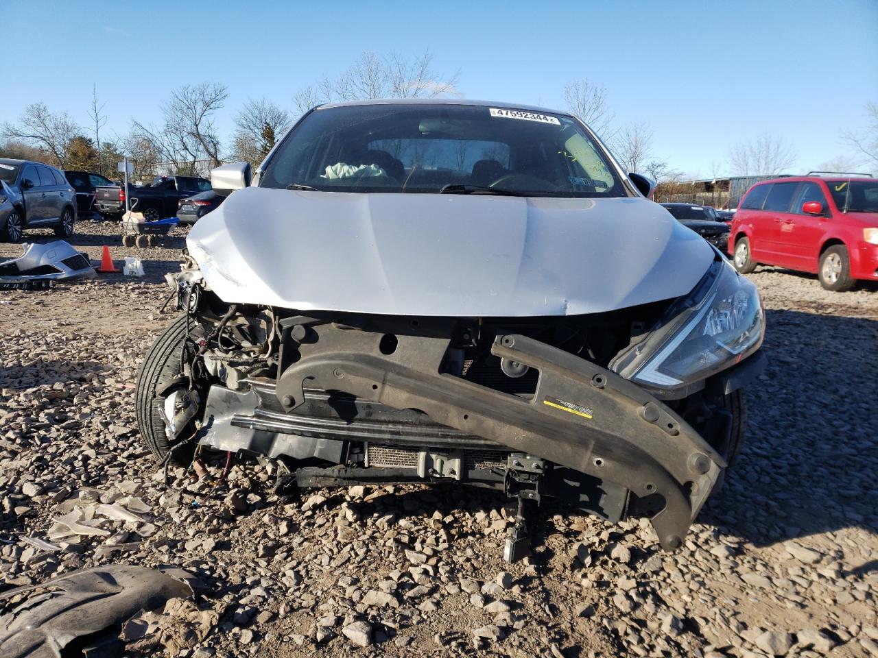 3N1AB7AP3KY221459 2019 Nissan Sentra S