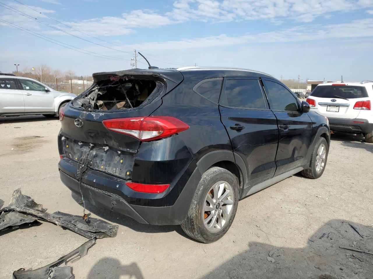 2017 Hyundai Tucson Limited vin: KM8J33A42HU452336