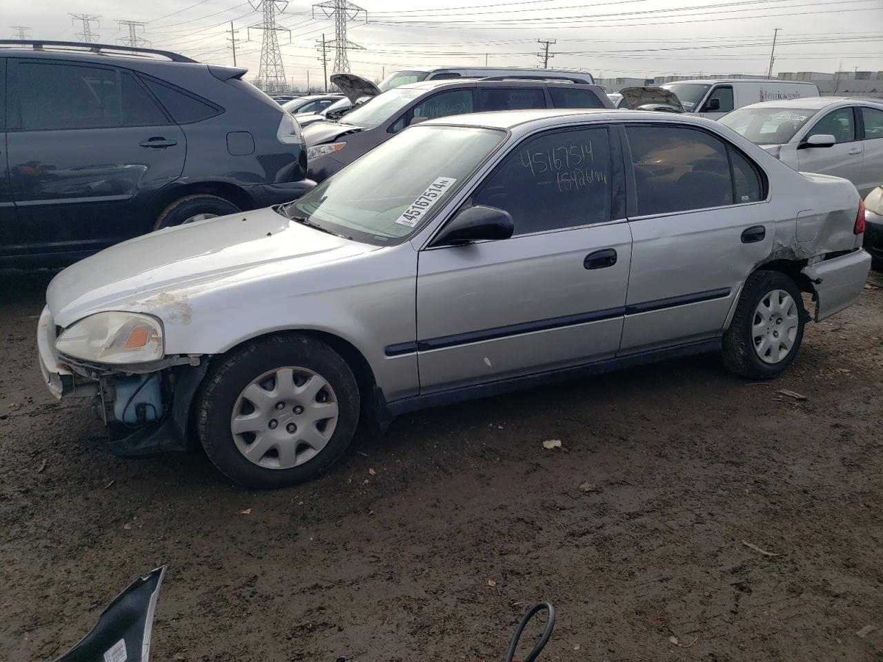 1HGEJ6575XL041889 1999 Honda Civic Lx