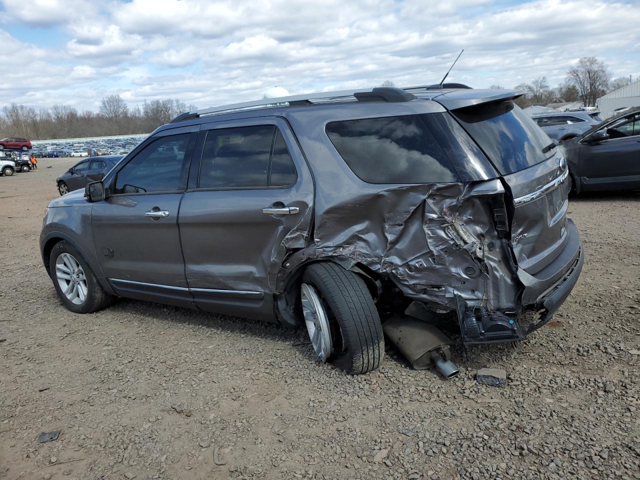 1FM5K8D87EGB87553 2014 Ford Explorer Xlt