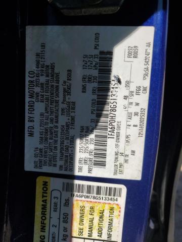1FA6P0H78G5133454 2016 Ford Fusion Se