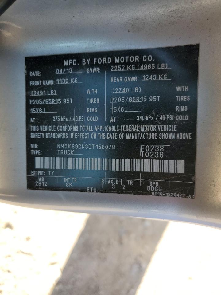 NM0KS9CN3DT156078 2013 Ford Transit Connect Xlt Premium