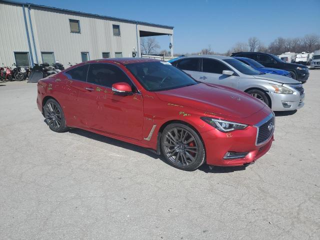 2017 Infiniti Q60 Red Sport 400 VIN: JN1FV7EL6HM701365 Lot: 47705594