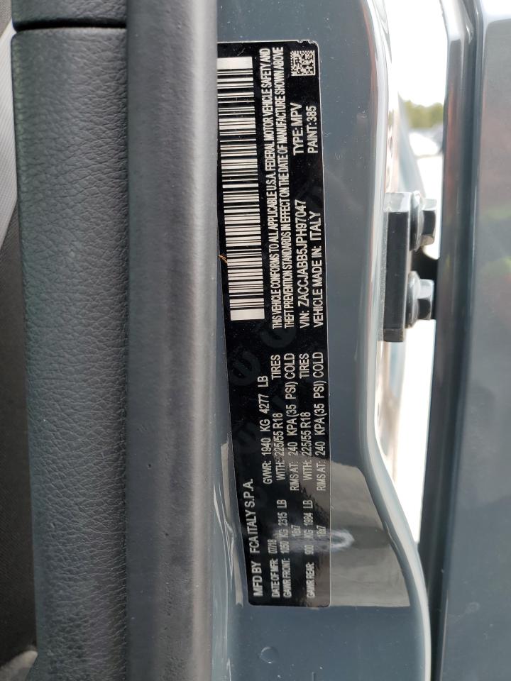 ZACCJABB5JPH97047 2018 Jeep Renegade Latitude