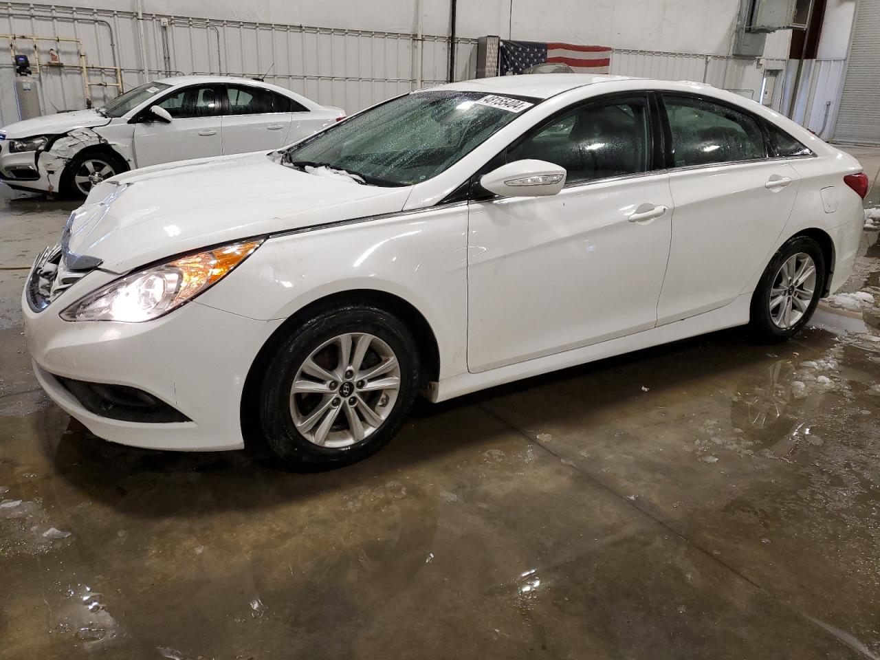 2014 Hyundai Sonata Gls vin: 5NPEB4AC4EH843578