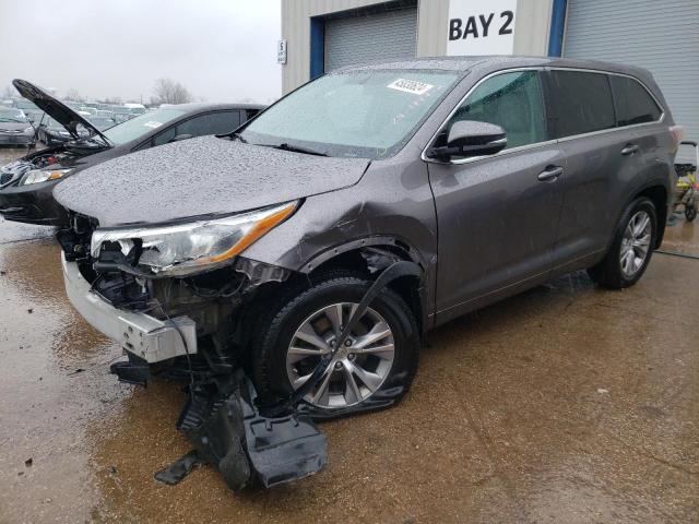 VIN 5TDBKRFH0ES065455 2014 Toyota Highlander, LE no.1