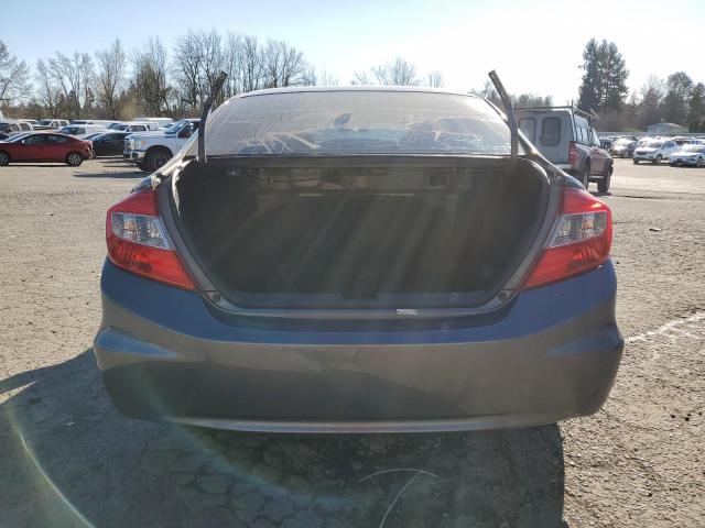 Image 6 of 2012 Honda Civic salvage vehicle - Lot #47597614 at Copart