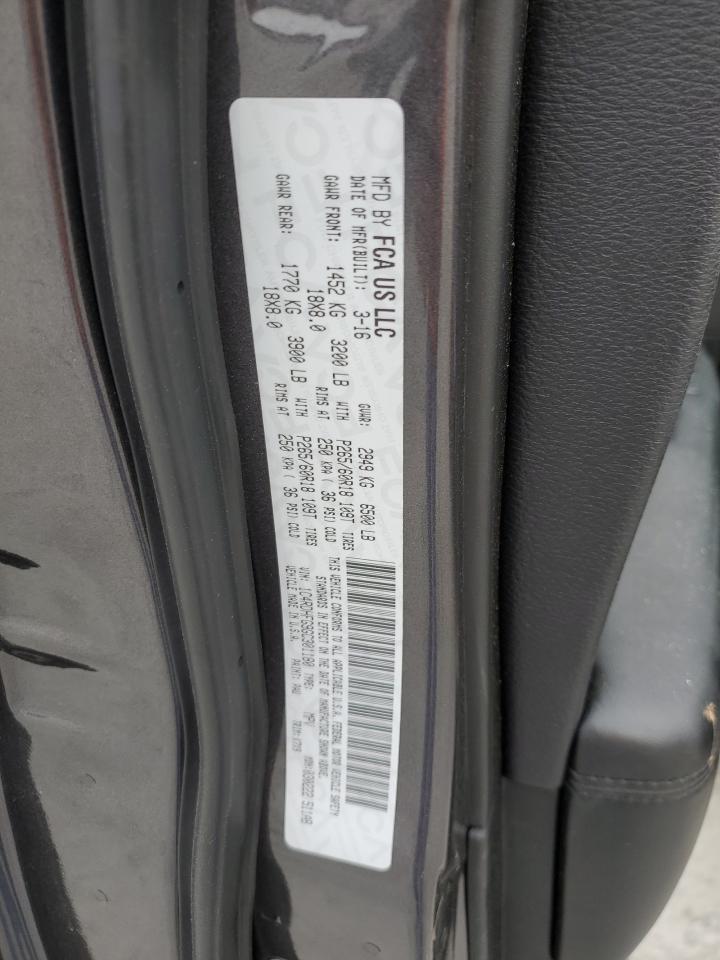 1C4RDHFG9GC301180 2016 Dodge Durango Ssv 1C4RDHFG9GC301180 2016 Dodge Durango Ssv