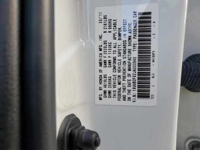 2018 ACURA TLX TECH+A - 19UUB2F62JA000940