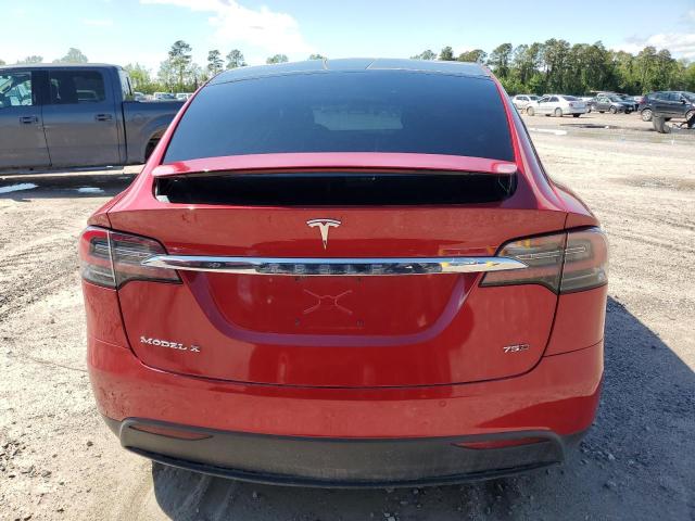 Lot #2423064658 2017 TESLA MODEL X salvage car