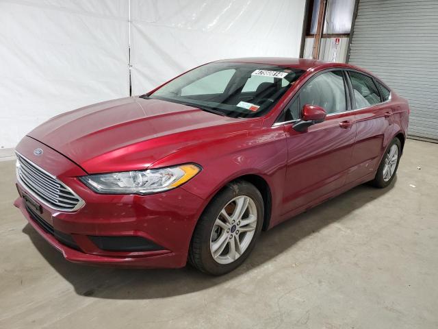 Lot #2484696104 2018 FORD FUSION SE salvage car