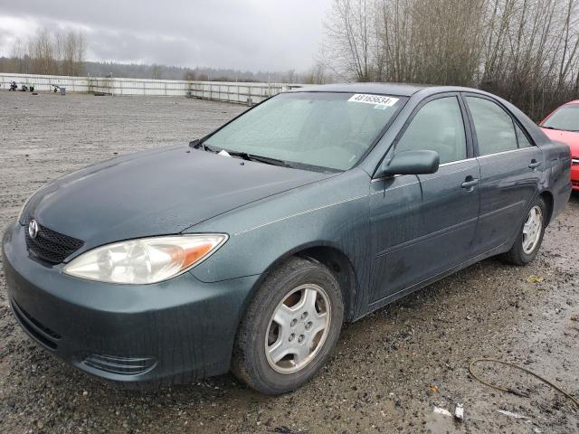 Lot #2422912699 2002 TOYOTA CAMRY LE salvage car