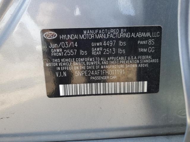 2015 HYUNDAI SONATA SE - 5NPE24AF1FH011191