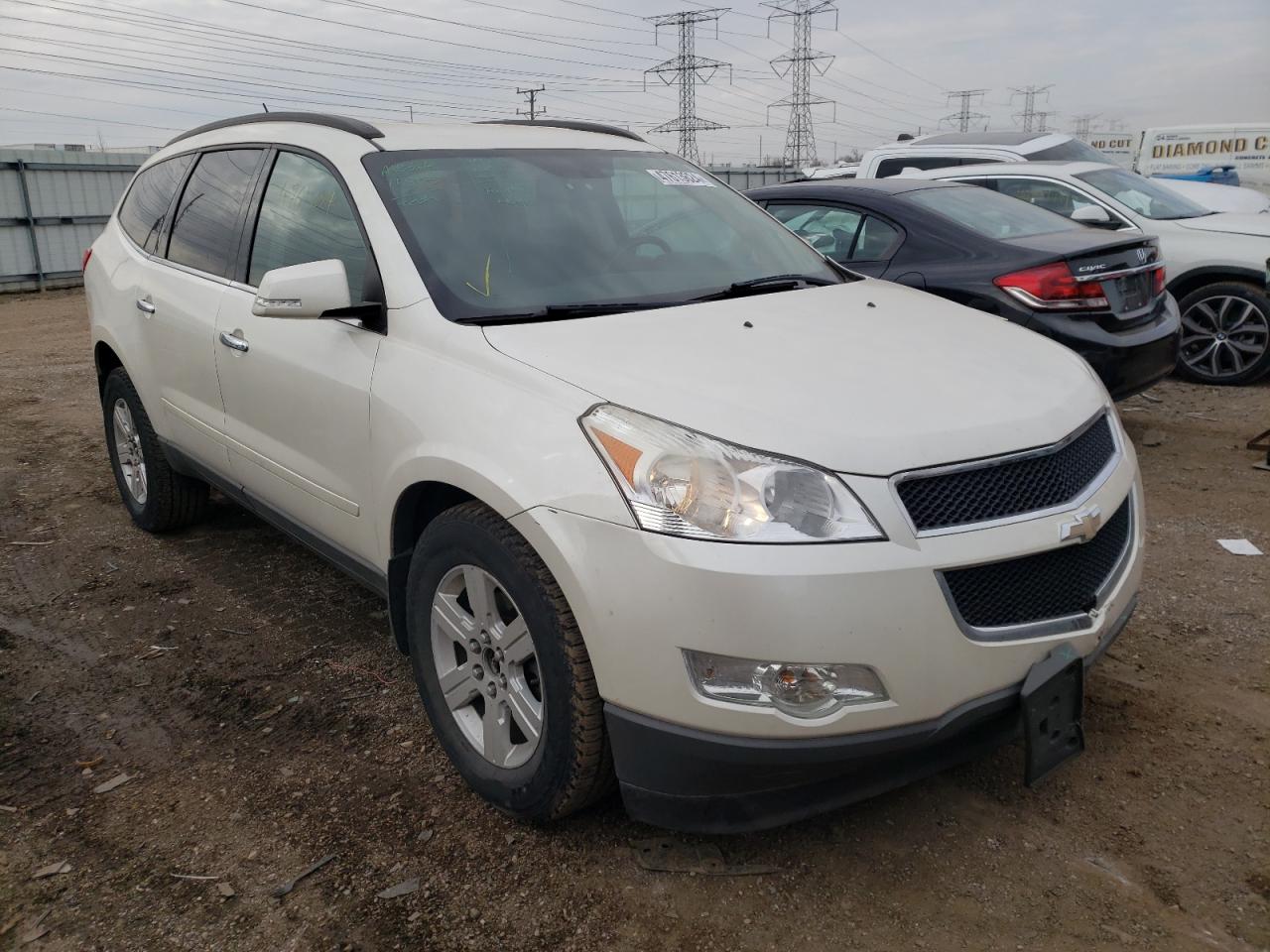 1GNKVJED5CJ407782 2012 Chevrolet Traverse Lt