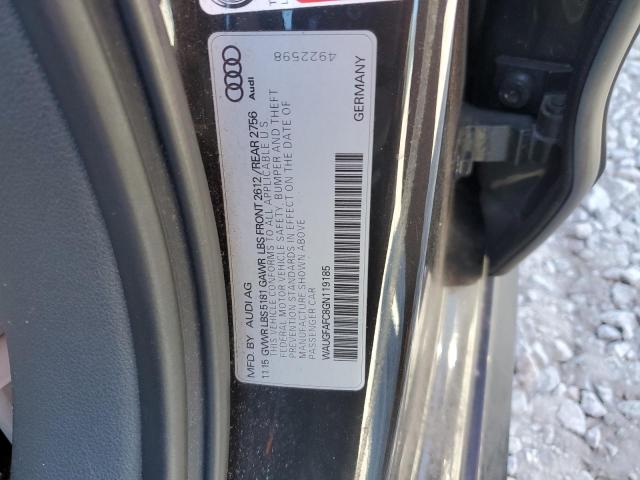 2016 AUDI A6 PREMIUM - WAUGFAFC8GN119185