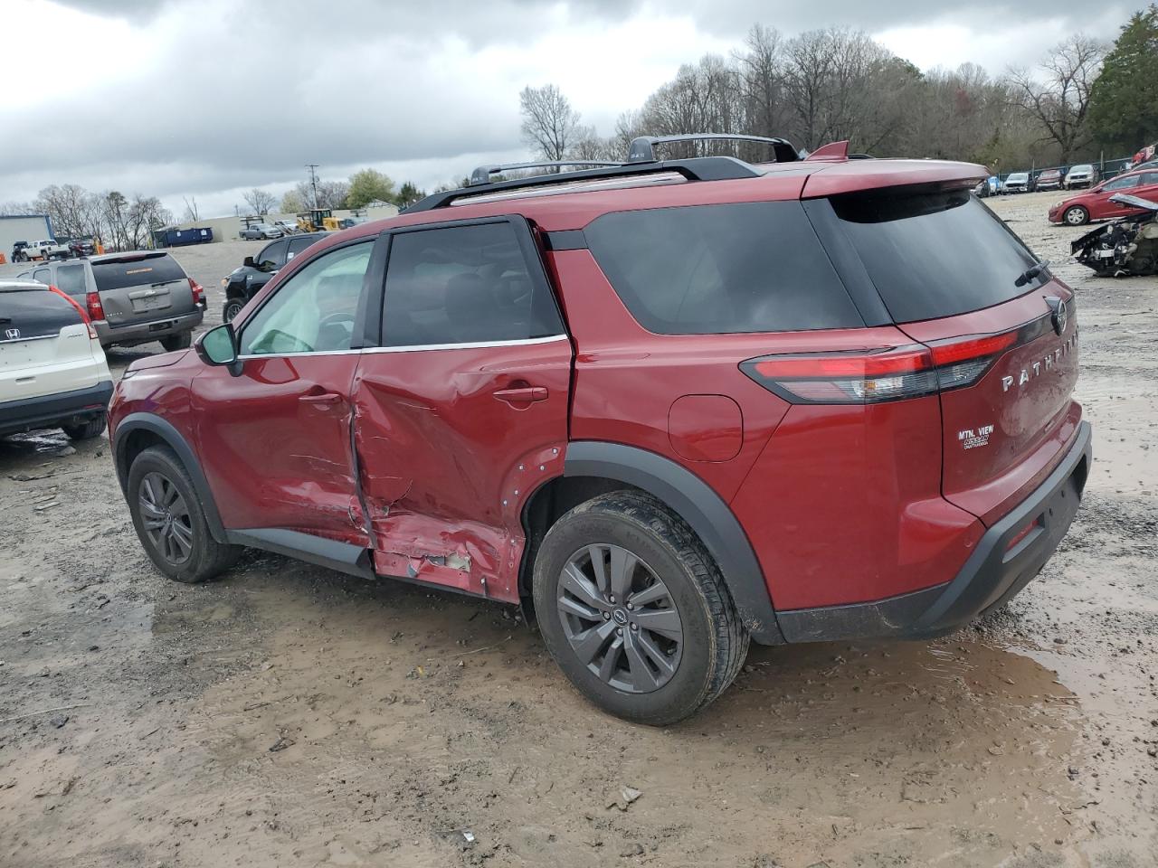 2022 Nissan Pathfinder Sv vin: 5N1DR3BA7NC247547