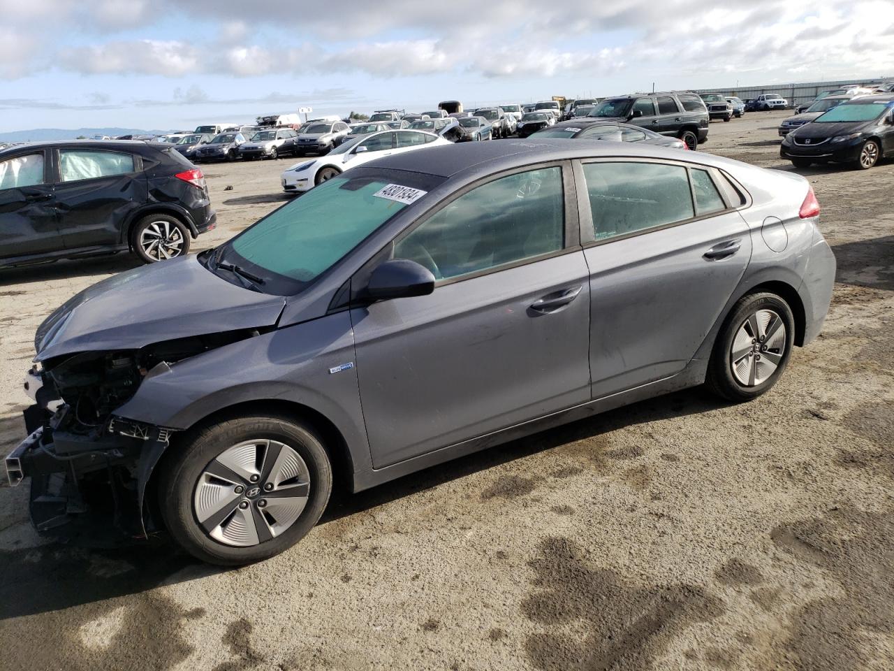 KMHC65LC5JU096535 2018 Hyundai Ioniq Blue