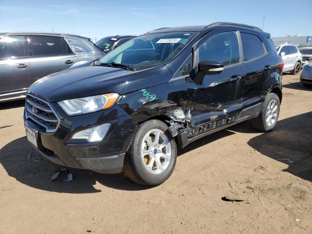 Lot #2471497032 2020 FORD ECOSPORT S salvage car