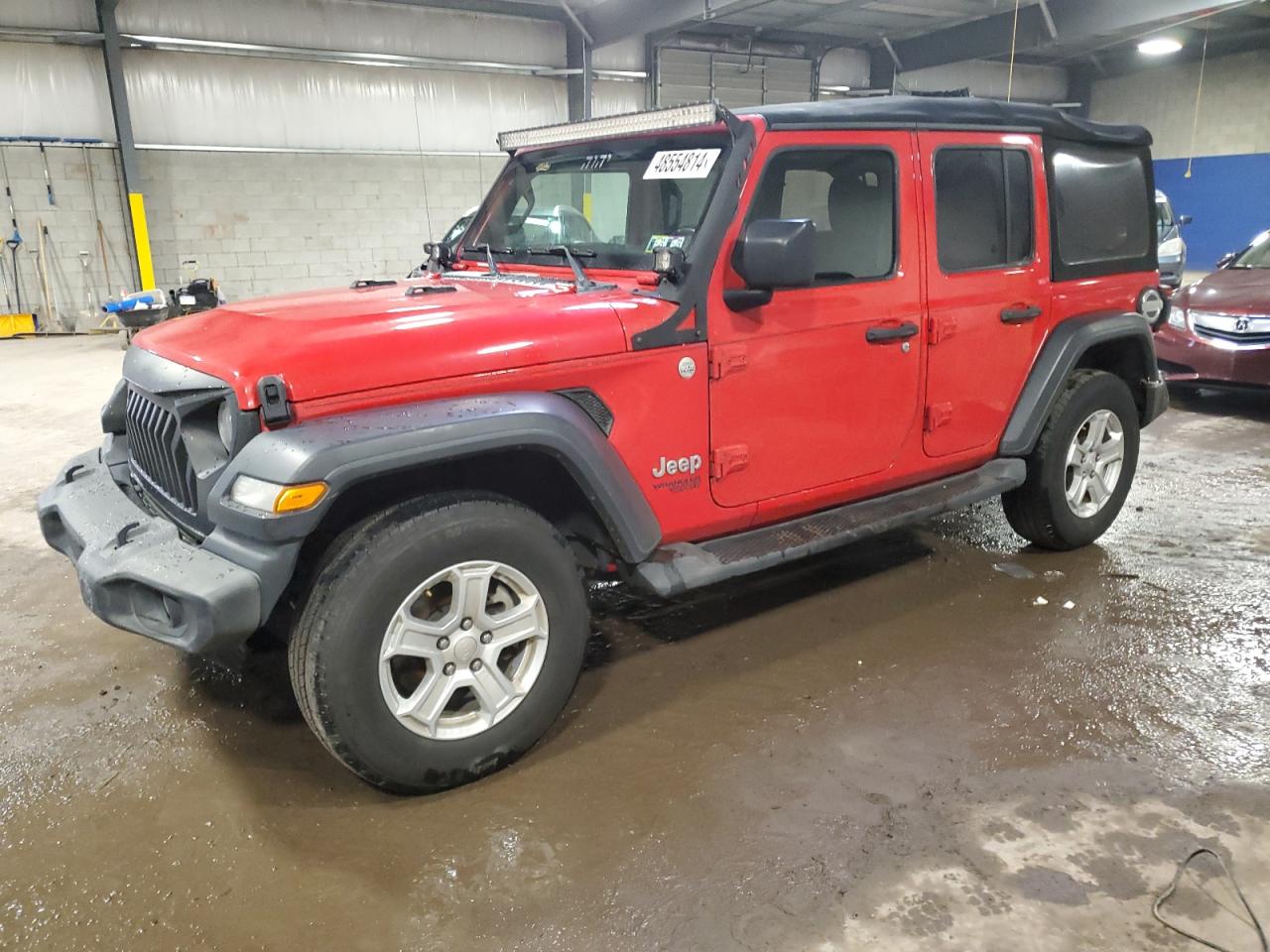 1C4HJXDG8JW163025 2018 Jeep Wrangler Unlimited Sport