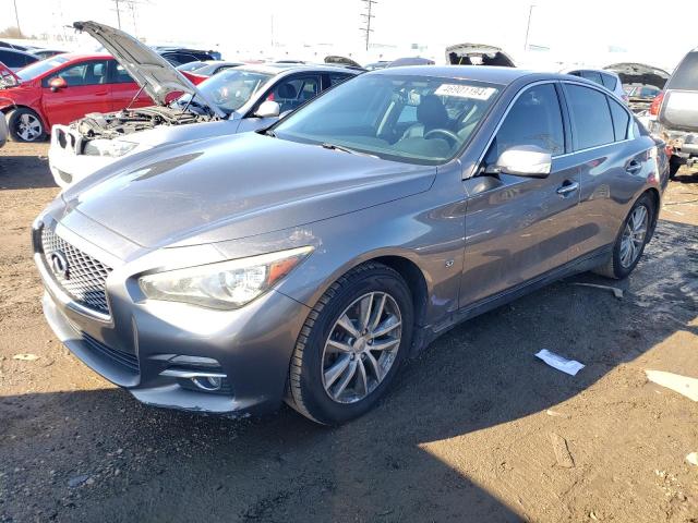 Lot #2441006993 2014 INFINITI Q50 BASE salvage car