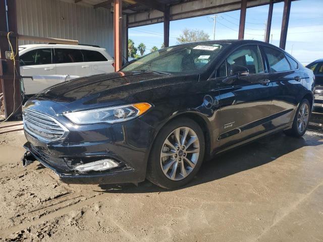 Lot #2470309685 2017 FORD FUSION TIT salvage car