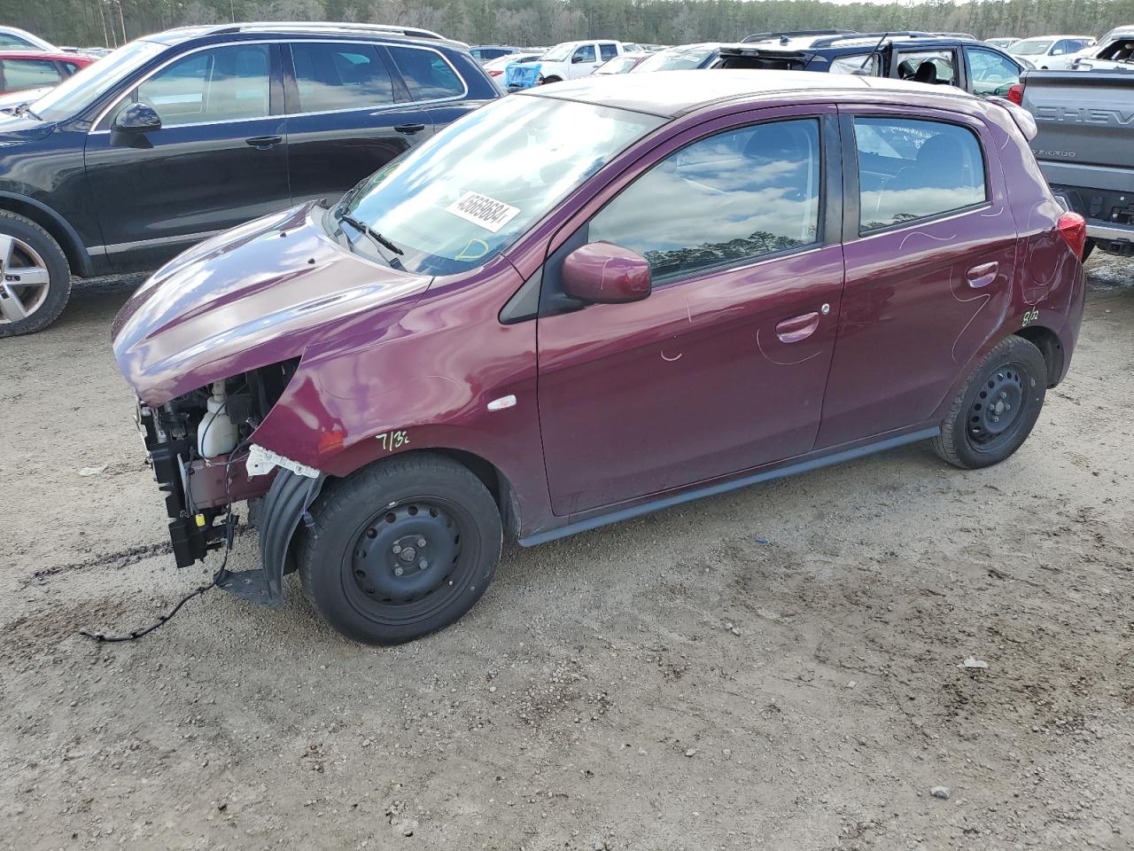 ML32A3HJ7LH004060 2020 Mitsubishi Mirage Es