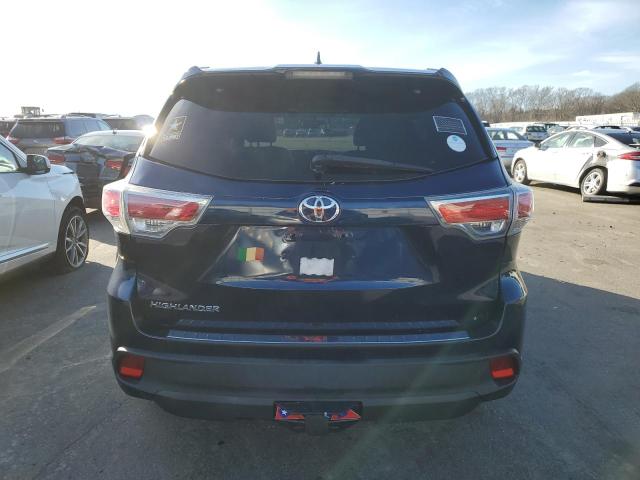 VIN 5TDJKRFH5ES027294 2014 Toyota Highlander, Xle no.6