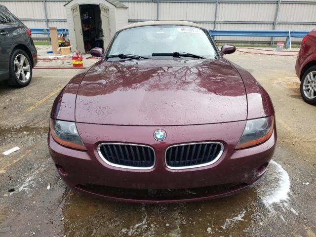 2003 BMW Z4 2.5 VIN: 4USBT33453LS44921 Lot: 46059914
