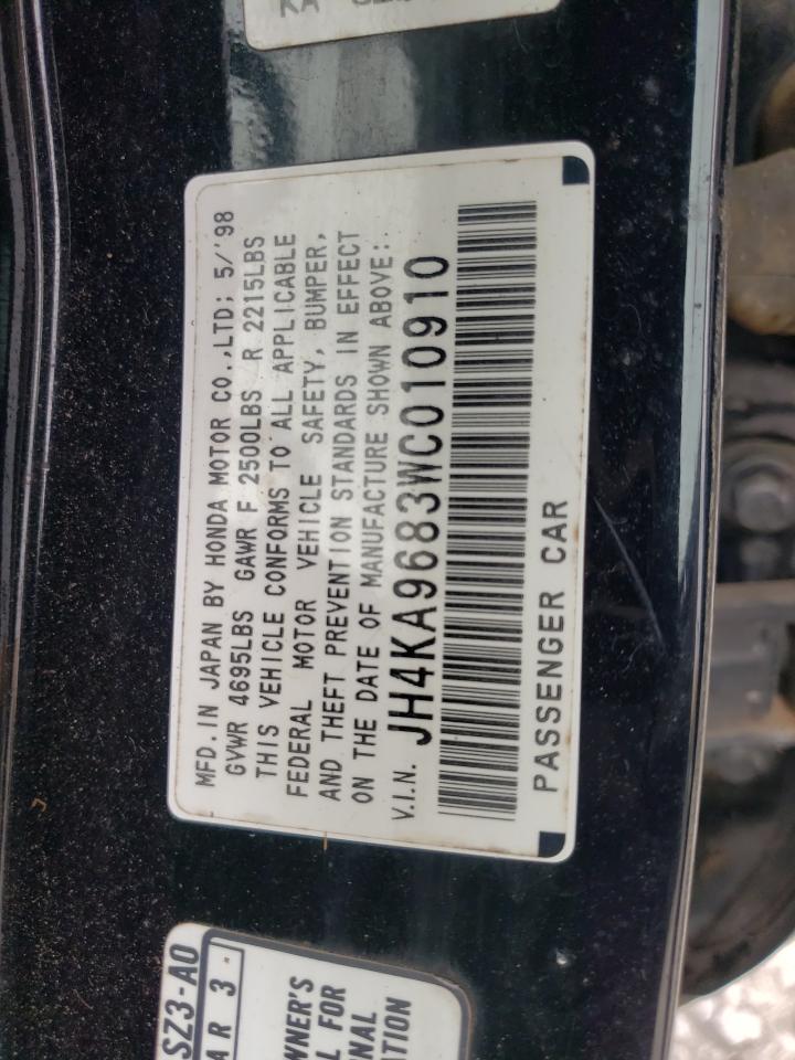 jh4ka9683wc010910 JH4KA9683WC010910 1998 Acura 3.5Rl Se
