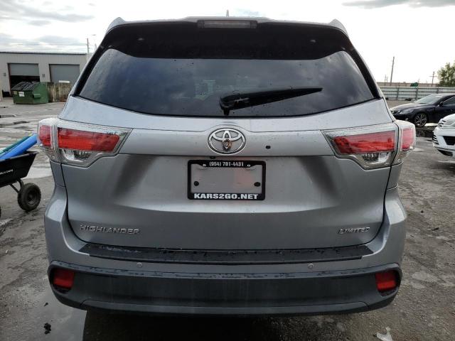 VIN 5TDYKRFH6ES013158 2014 Toyota Highlander, Limited no.6