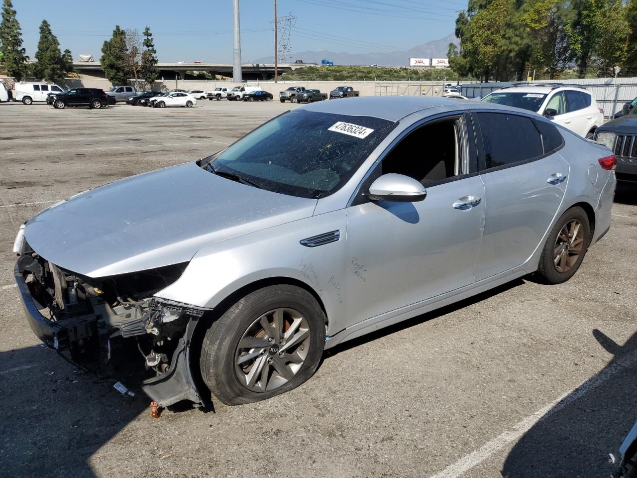 2019 Kia Optima Lx vin: 5XXGT4L31KG343114